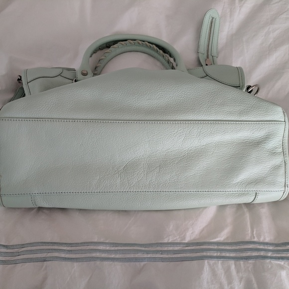 SOLD! BALENCIAGA Metallic Edge City Vert Anis - Picture 7 of 7
